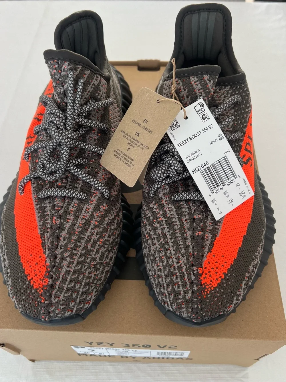 adidas Yeezy Boost 350 V2 Brown with Orange Accent